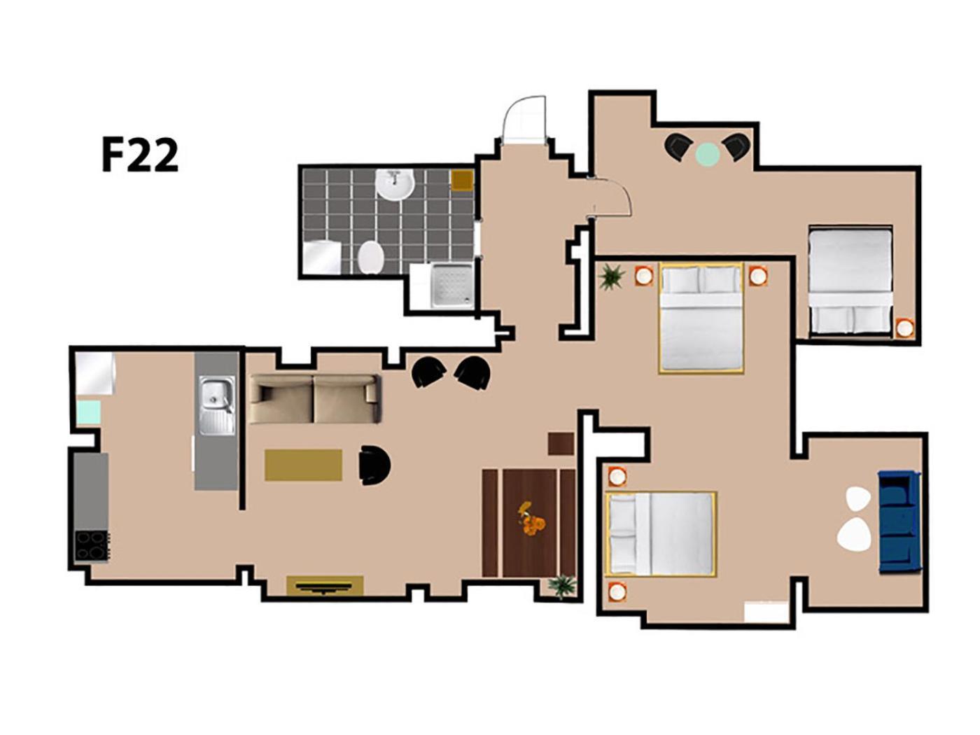 Primeflats - Apartments Panke Berlin-Wedding Quarto foto